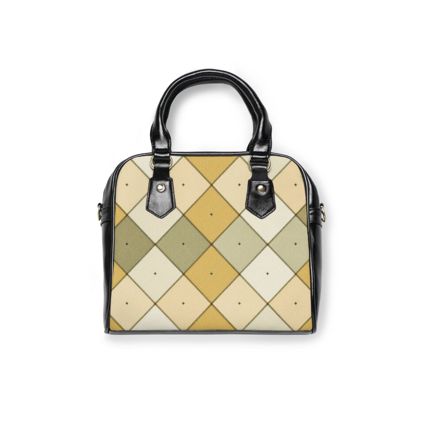 Chic Argyle Shoulder Handbag - Stylish Accessory for Everyday Use