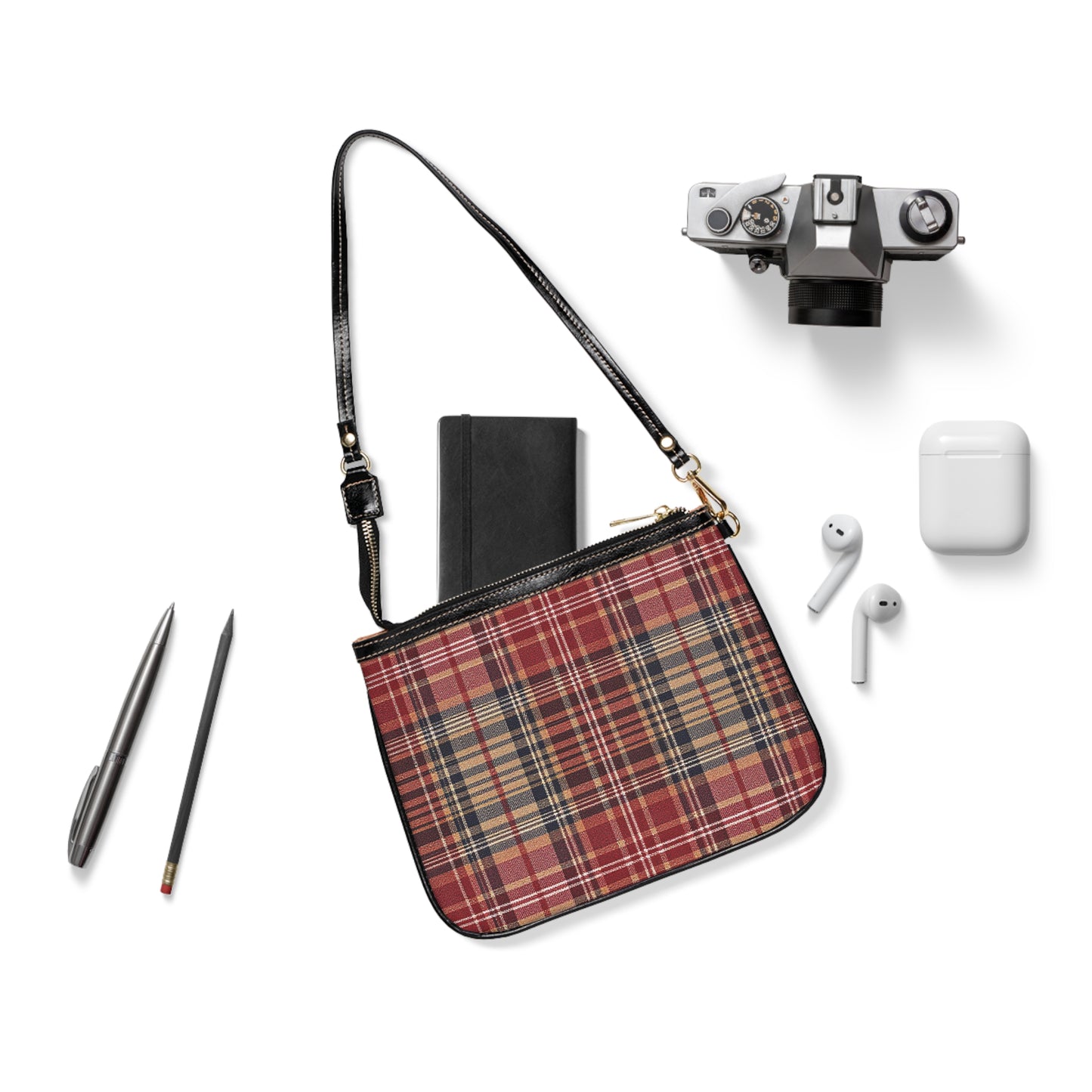 Chic Plaid Small Shoulder Bag - Stylish Accessory for Any Occasion