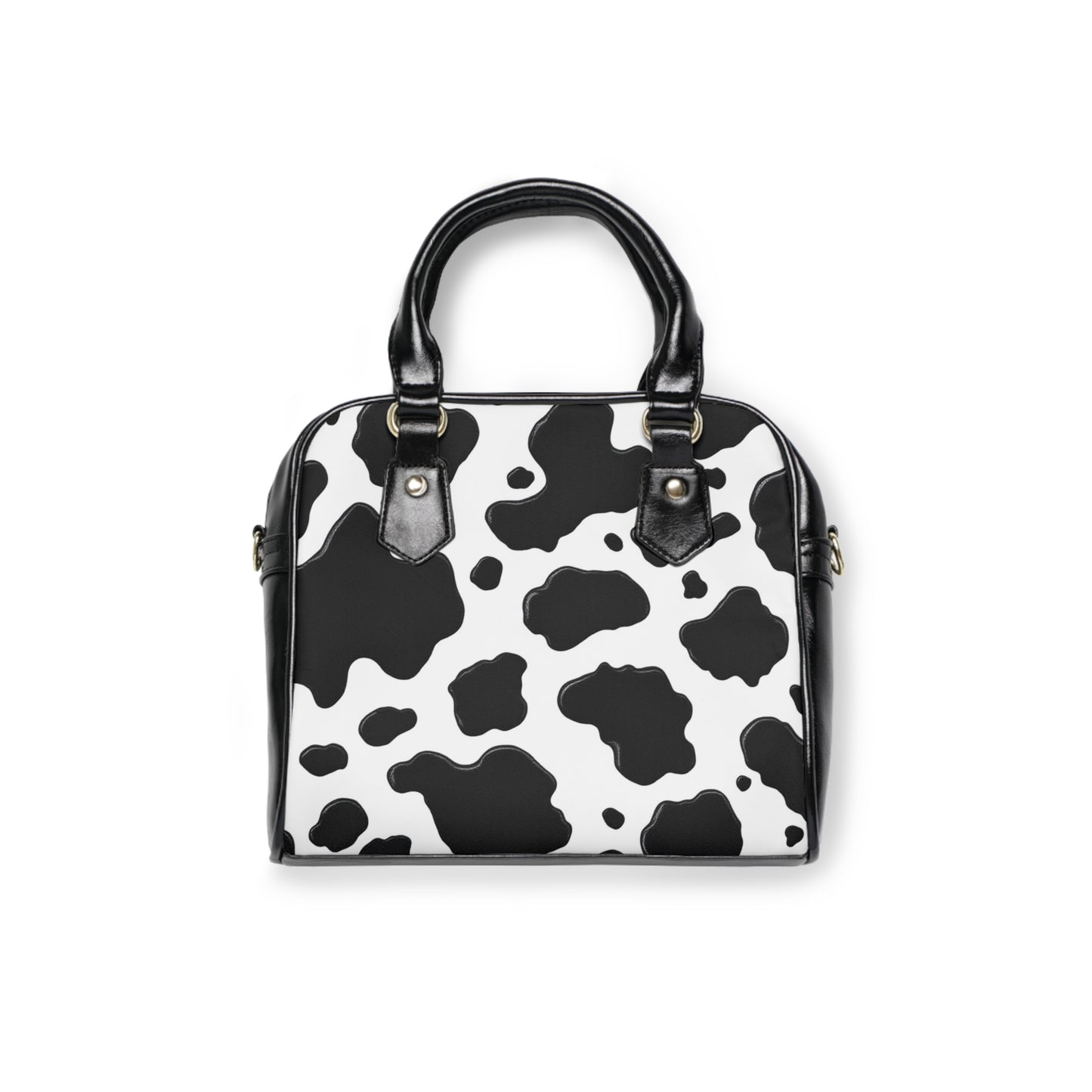 Chic Cow Print Shoulder Handbag | Stylish Everyday Tote