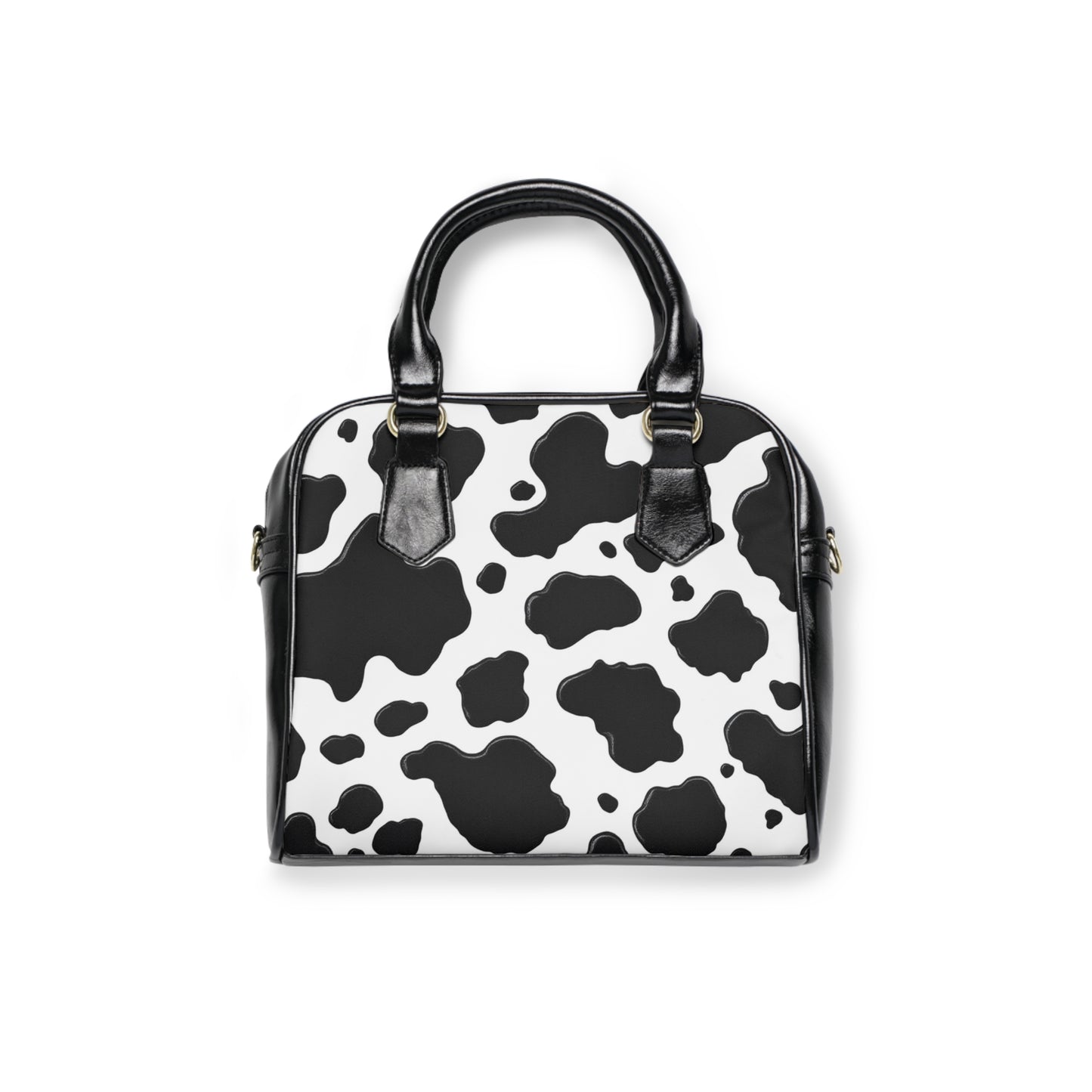 Chic Cow Print Shoulder Handbag | Stylish Everyday Tote