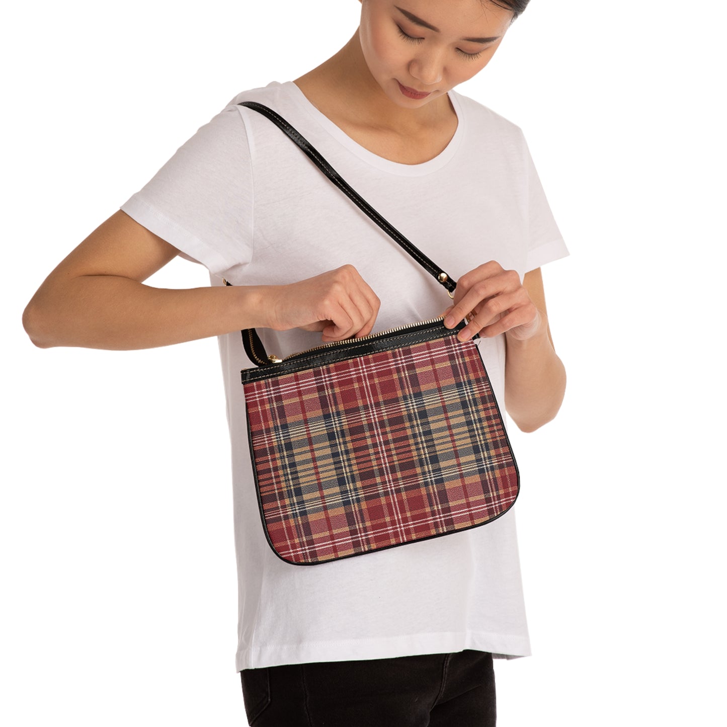 Chic Plaid Small Shoulder Bag - Stylish Accessory for Any Occasion