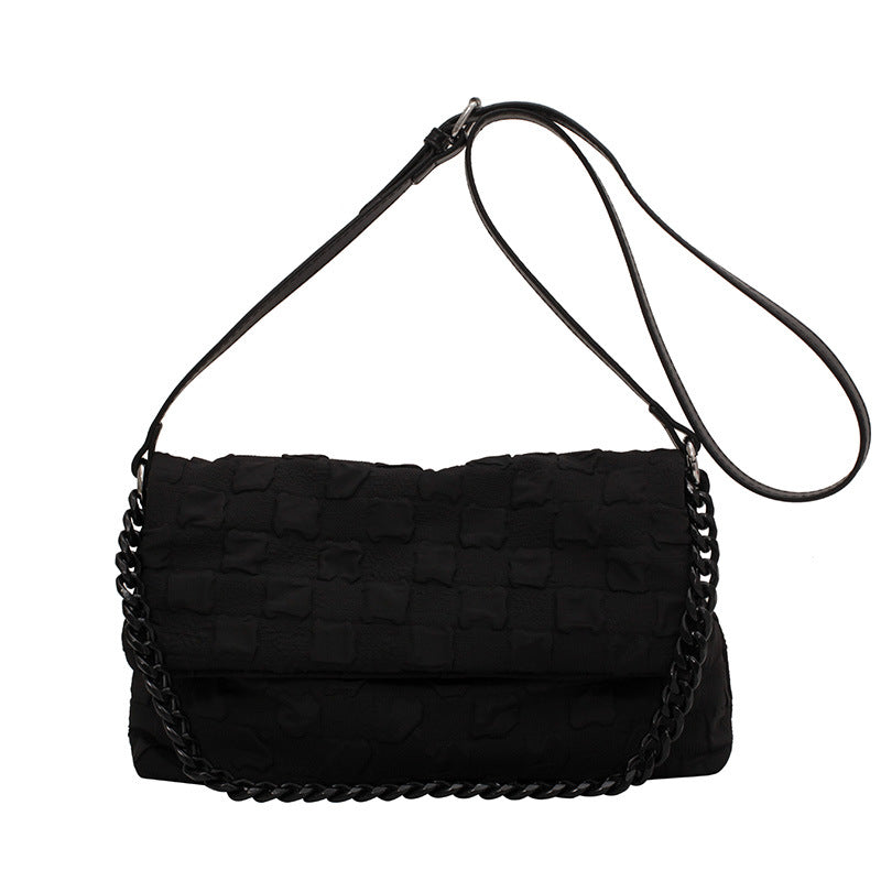 Chain Luxury Designer Handbags Purse Branded Big Women Bags For Women Trend Soft Folds Shoulder Bag Green Spring