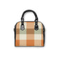 Chic Plaid Shoulder Handbag - Stylish and Versatile Daily Accessory