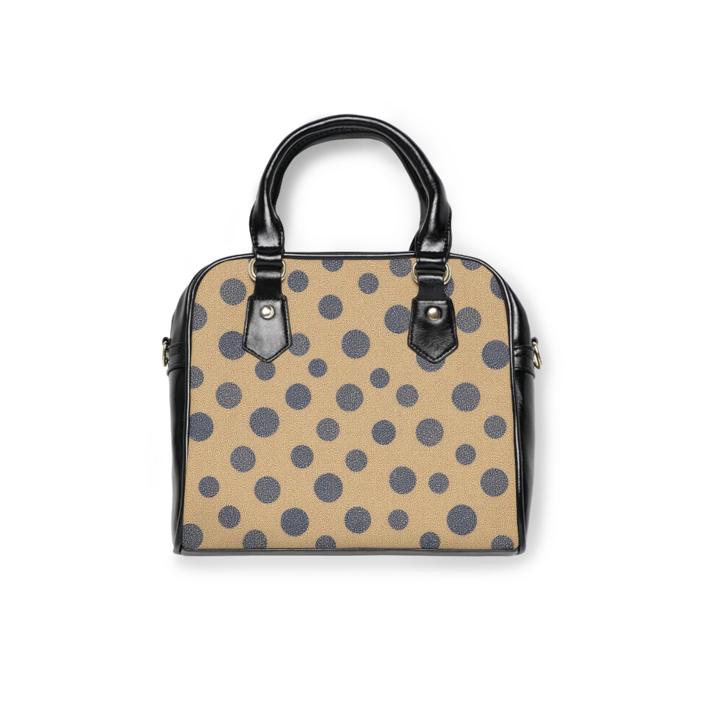 Chic Polka Dot Shoulder Handbag - Stylish & Versatile Tote for Every Occasion