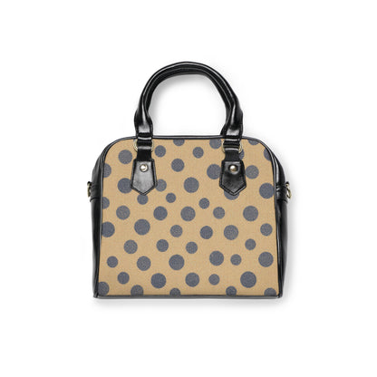Chic Polka Dot Shoulder Handbag - Stylish & Versatile Tote for Every Occasion