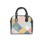 Chic Geometric Shoulder Handbag - Stylish Everyday Tote for Modern Women