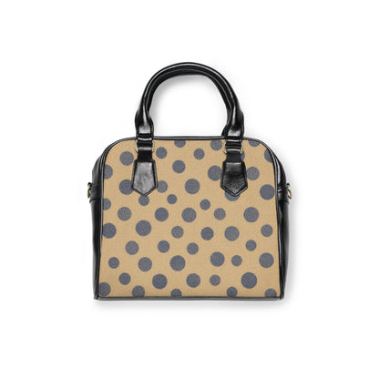 Chic Polka Dot Shoulder Handbag - Stylish & Versatile Tote for Every Occasion