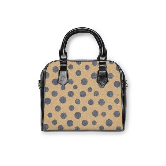 Chic Polka Dot Shoulder Handbag - Stylish & Versatile Tote for Every Occasion