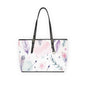 Bohemian PU Leather Shoulder Bag with Feather Design