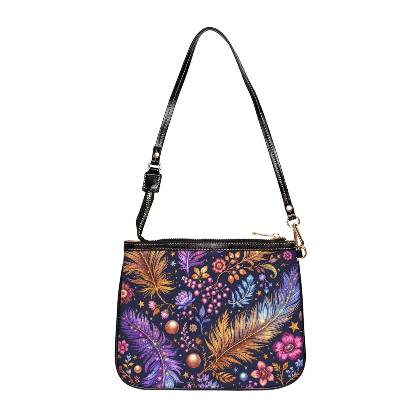 Boho Floral Small Shoulder Bag - Perfect for Everyday Use & Festivals
