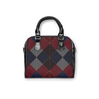 Chic Geometric Shoulder Handbag - Stylish Tote for Everyday Use, Fashion Accessory, Gift Idea for Her, Office Bag, Casual Outing
