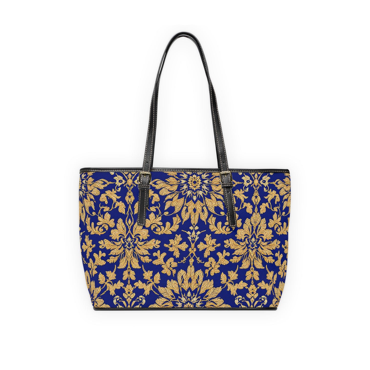 Elegant Floral PU Leather Shoulder Bag - Stylish Tote for Every Occasion