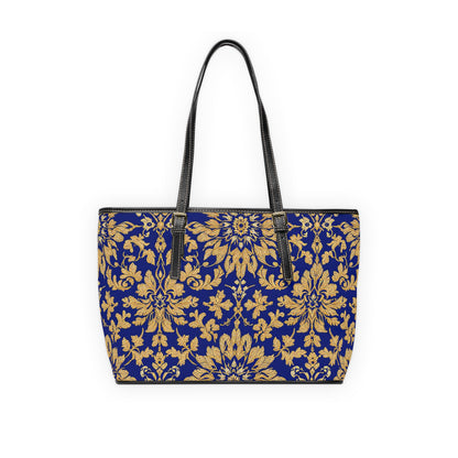 Elegant Floral PU Leather Shoulder Bag - Stylish Tote for Every Occasion