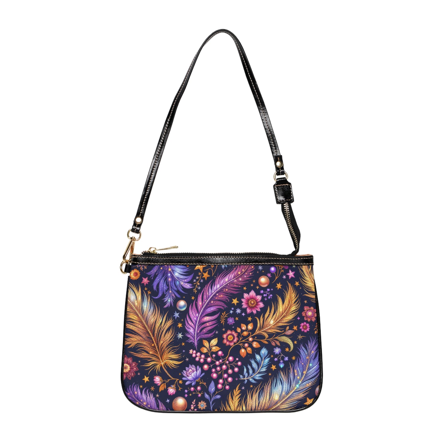 Boho Floral Small Shoulder Bag - Perfect for Everyday Use & Festivals