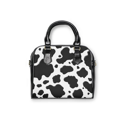 Chic Cow Print Shoulder Handbag | Stylish Everyday Tote