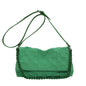 Chain Luxury Designer Handbags Purse Branded Big Women Bags For Women Trend Soft Folds Shoulder Bag Green Spring